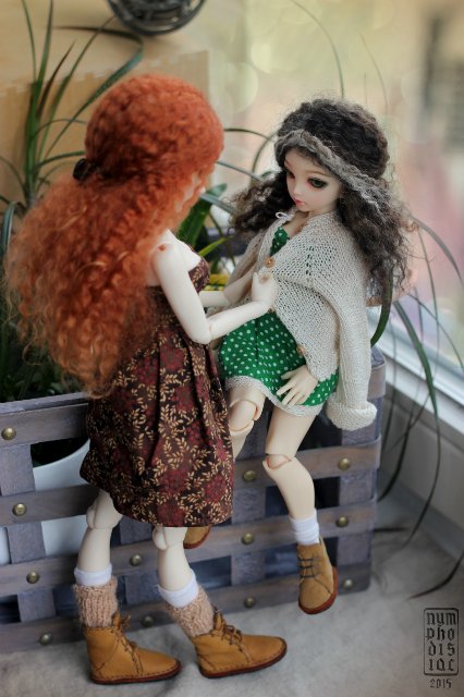 Знакомство и прогулка Мирвен и Триши (Minifee) | Бэйбики Знакомство и прогулка Мирвен и Триши (Minifee)