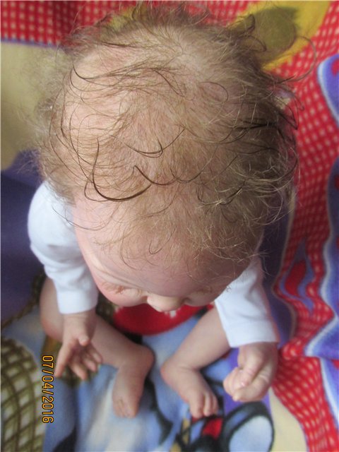 Милая щекастик реборн Пэрис (фото 8)