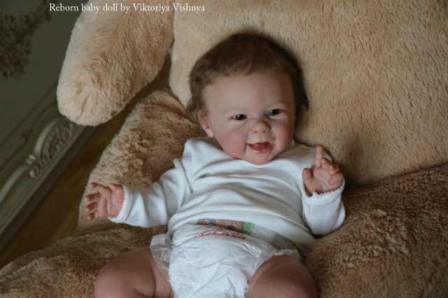 Мейзи... Куколка Реборн Виктории Вишни (фото 10)