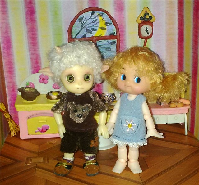 Как Нинья подросла — Гибриды шарнирных кукол (не БЖД): подбор тела