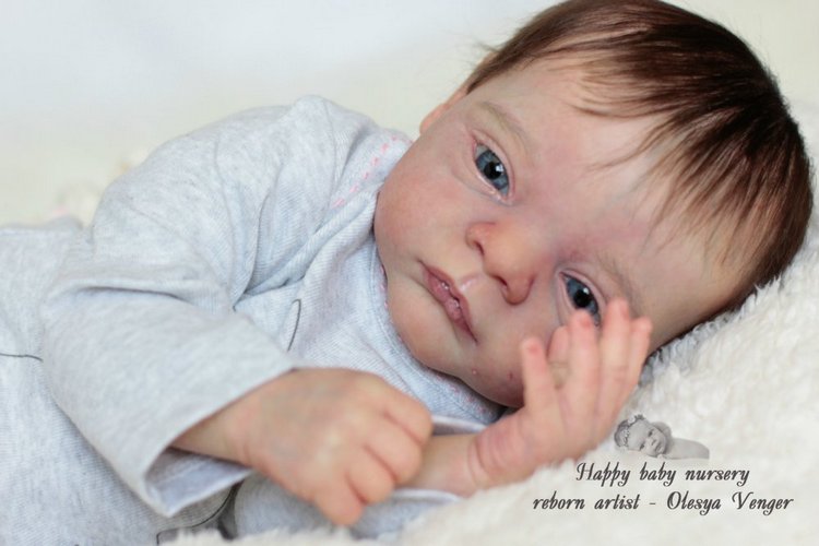 Моя Кирочка. Ненаглядная моя крошечка. Кукла реборн Олеси Венгер