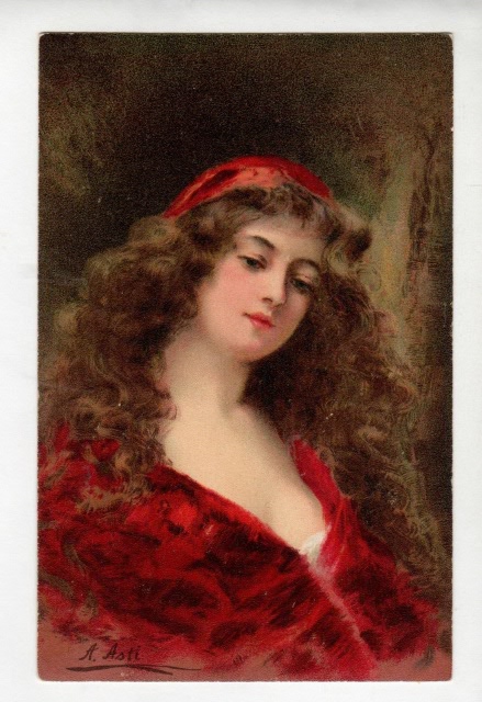 Немного прекрасного II - старинные открытки от Asti (Франция) (фото 4)