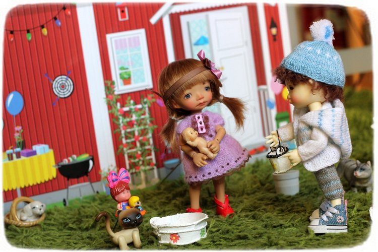 Весёлая прогулка,фантазёры Иночка и Дрюша и их друзья (фото 5)