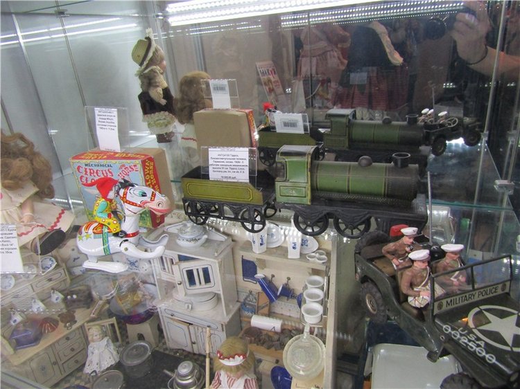 Музей Истории Игрушки. Выставка в Гостином дворе 16-18 декабря 2016. Винтаж и антиквариат. Фотообзор