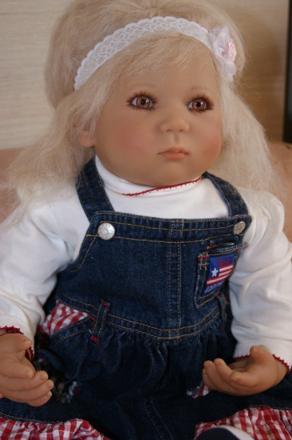 Маленький хомячок-baby Lieschen от Annete Himstedt