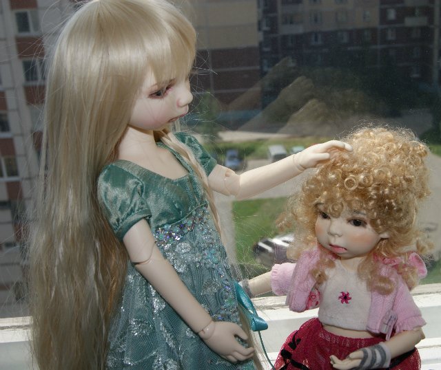 Две сестрицы от Kimberly (Kim) Lasher - Лилли (Lillie) и Синди (Sinderella)