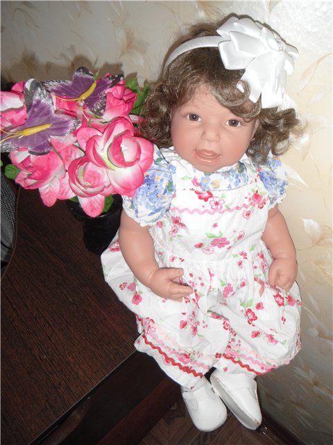 Маленькая итальянка Клара. Кукла от Ли Миддлтон (фото 4)