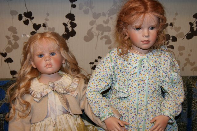 Три сестры - Дария, Виола и Анн -Фабиенн от Walterhauser Puppenfaktur (фото 5)