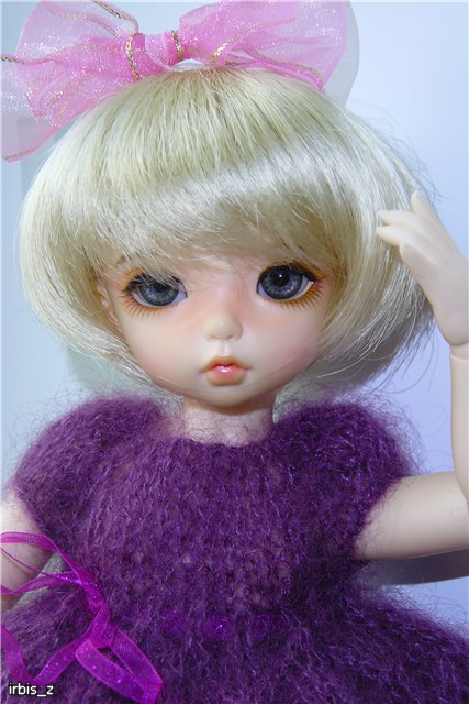 Фиолетовая Снежинка или Новый образ Миланки (LittleFee Leah) | Бэйбики Фиолетовая Снежинка или Новый образ Миланки (LittleFee Leah) (фото 8)