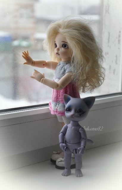 Фиолетовое настроение — Коллекции кукол BJD (БЖД): фото витрин (фото 7)