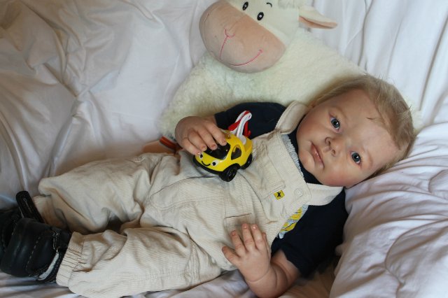 Мамино солнышко Ванечка. Куклы-реборн Натальи Ветровой