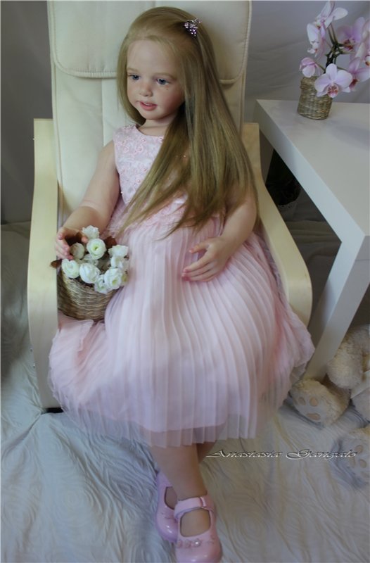 Святослава. Мой светлый ангел. Кукла реборн Анастасии Гангало