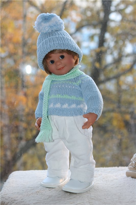 Сладкая парочка - зефирчик с шоколадом или Лука и Штрубеллина, студийные вихтелята Rosemarie Anna Muller