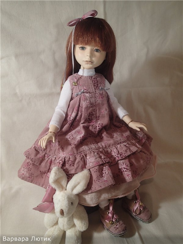 Как рождалась авторская шарнирная кукла Лилу (фото 6)