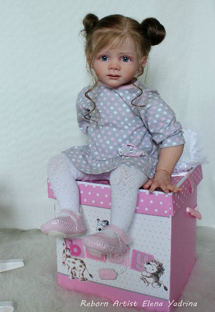 Фридолинка. Куклы реборн Елены Ядриной (фото 2)