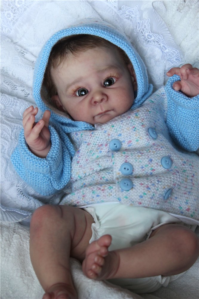 Малыш Лешенька. Куклы реборн Светланы Преображенской