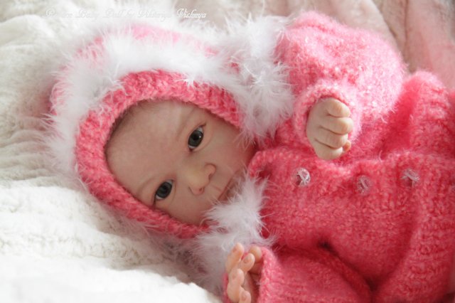 Моя малышка из нового молда Matis от Gudrun Legler. Куколка реборн Виктории Вишни