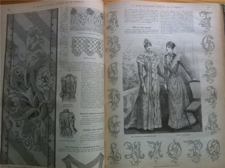 Журнал мод La Mode illustrèe (журнал для всей семьи)