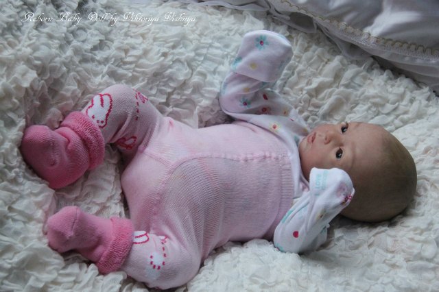 Аделиночка... Куколка реборн Виктории Вишни