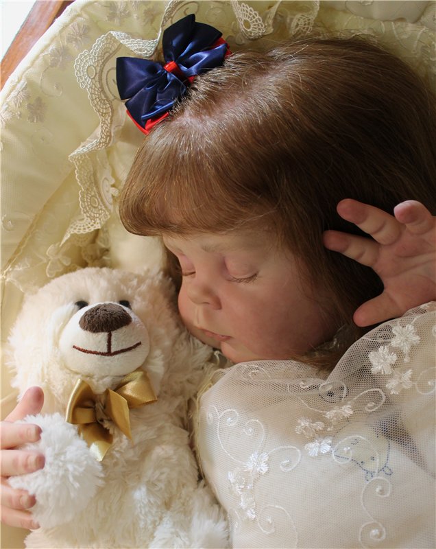 Имя ей дали - Наташенька. Кукла-реборн Елены Иваховой (фото 6)