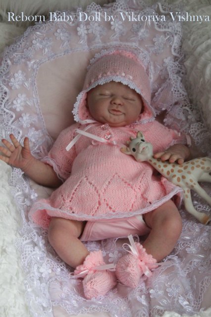 Крохотулька Angeli от Elisa Marx. Куколка реборн Виктории Вишни