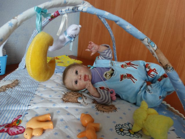 Кукла реборн Капочка приехала