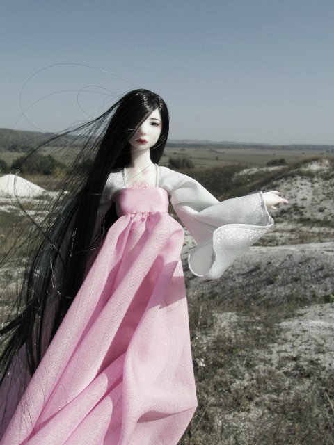 Авторская кукла Кику, хризантема | Бэйбики Авторская кукла Кику, хризантема