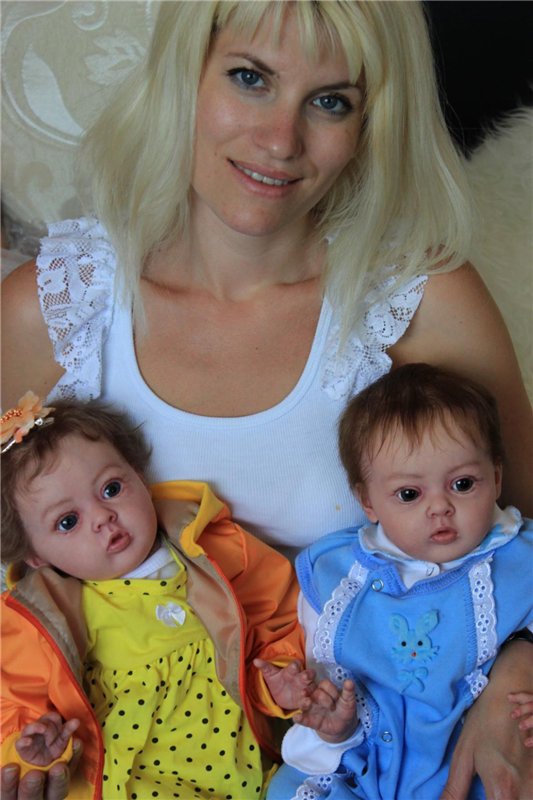 Мои малыши из молда Тифани! Куколки реборн Валентины Ильчишиной