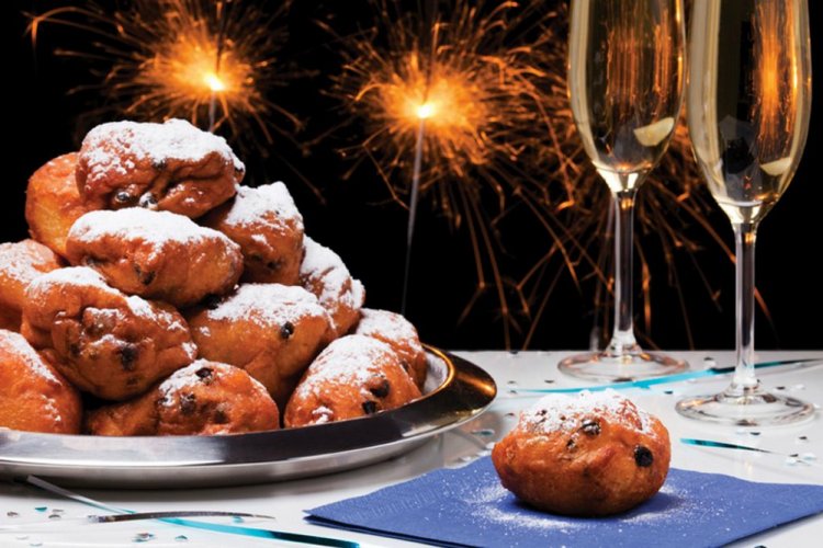 Новогодние рецепты: Голландские пончики - Oliebollen