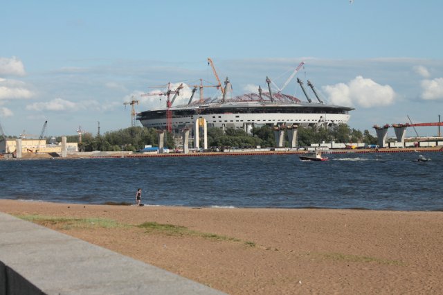 Парк 300-летия Петербурга. Летняя прогулка с Мишелем. Очень много фото