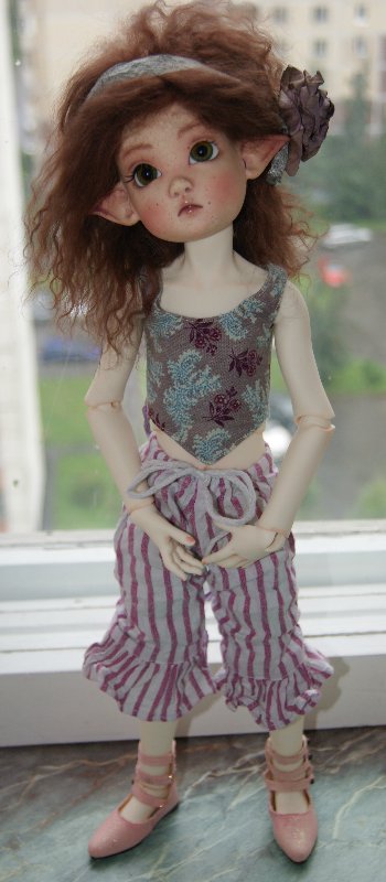 Ошеломительная эльфийка Аннабель - ООАК handsculpted doll by Kaye Wiggs