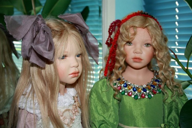 Ангельское создание Маруся и сестрички, коллекционные куклы от Zofia & Henry Zawieruszynski