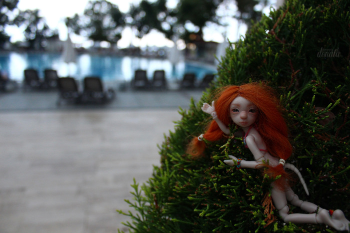 Как Фиби в отпуск съездила. Авторская бжд-мышка Лидии Снуль