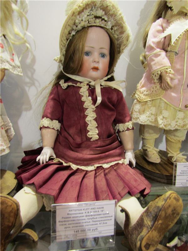 Музей Истории Игрушки. Выставка в Гостином дворе 16-18 декабря 2016. Винтаж и антиквариат. Фотообзор