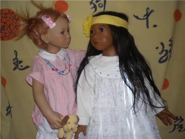 Паулина и Пачита. Куклы Annette Himstedt (фото 9)