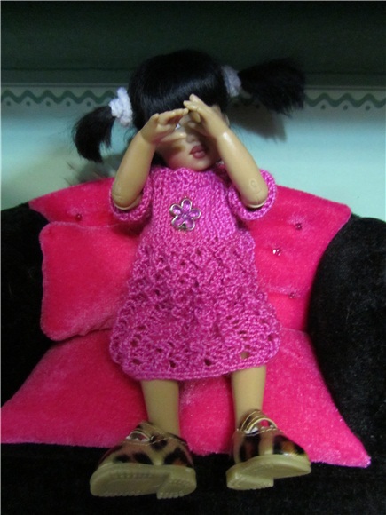 У нас обновка. Коллекционная кукла от Helen Kish (фото 8)