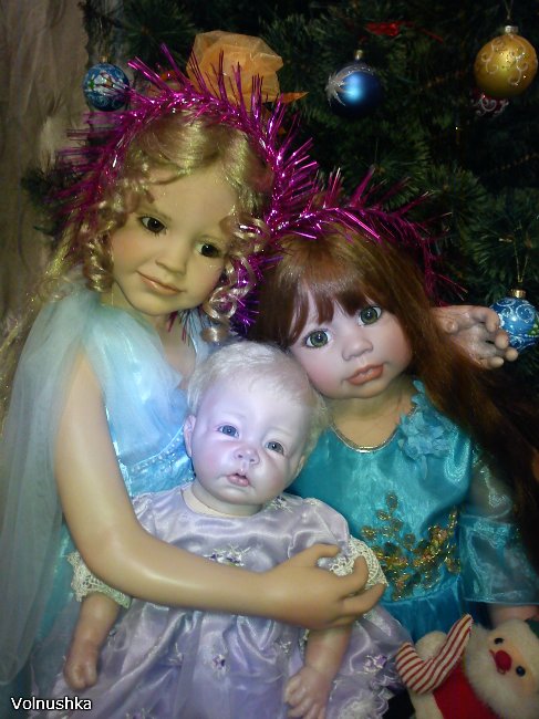 Три девицы вечерком — Куклы Monika Levenig и Monika Peter (фото 5)