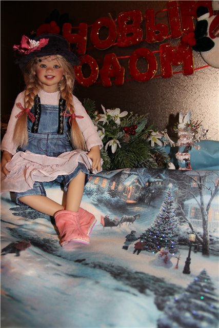 Новый год у Пуки и Лиллеморе от Annette Himstedt