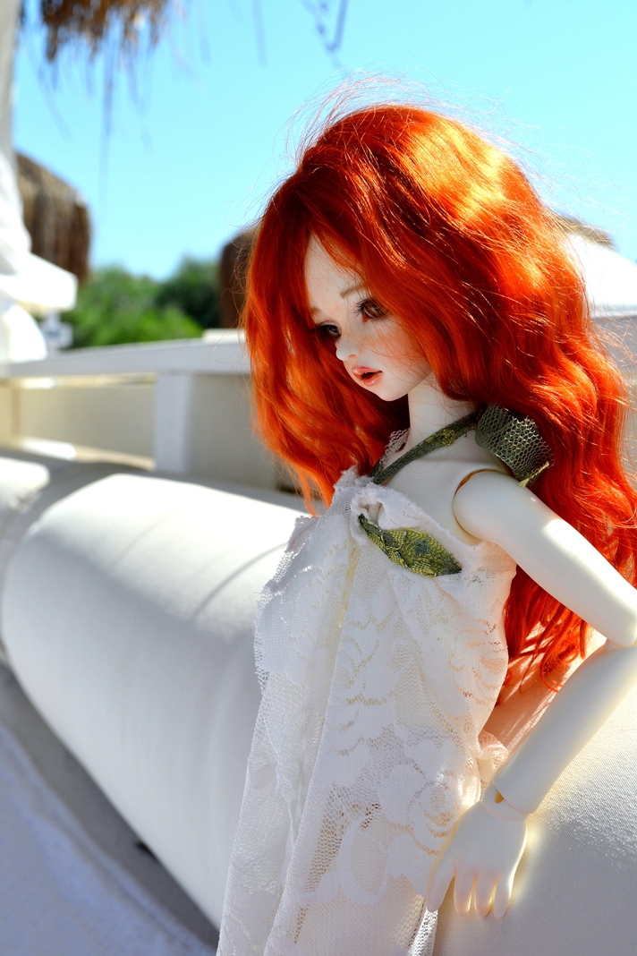 Поездка к морю нашей BJD-красавицы Dune от Soom