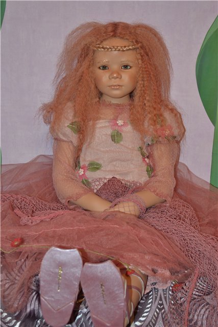 Морская нимфа Tikiri. Коллекционная кукла от Annette Himstedt (фото 7)