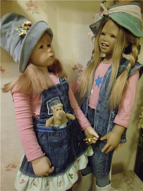 Мои первые ласточки от Annete Himstedt - Lizzi, Winni