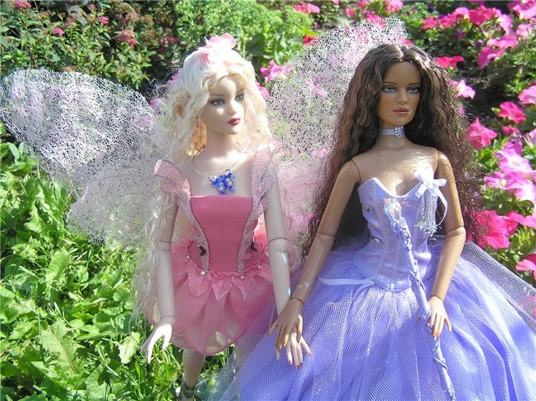 Фея и Принцесса на прогулке (Куклы Tonner Cami&Jonquil)