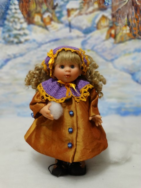 Прогулка зимним вечером. Вихтели Rosemarie Anna Muller