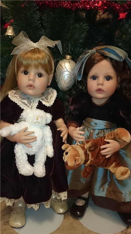 Мои замечательные девчушки автора Донны Руберт от фирмы ArtistaDolls