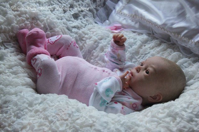 Аделиночка... Куколка реборн Виктории Вишни