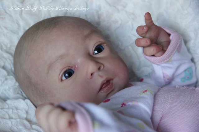 Аделиночка... Куколка реборн Виктории Вишни