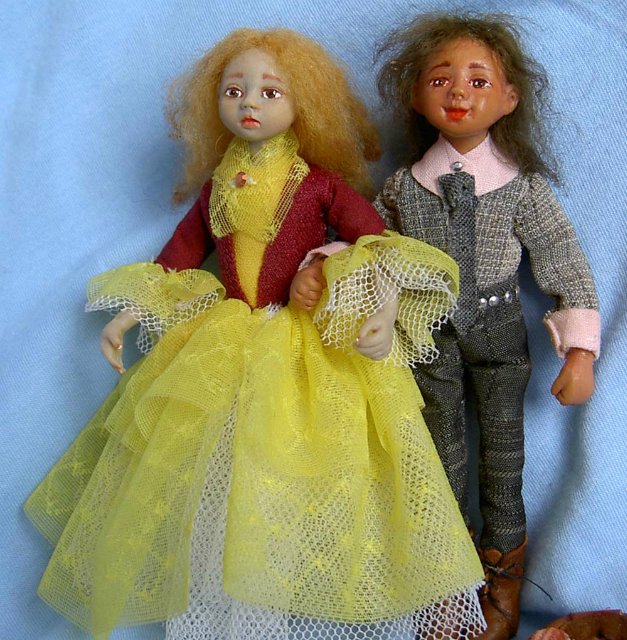 Марк и Жени, авторские куклы (фото 10)