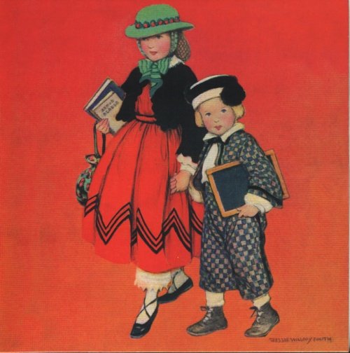 Удивительные иллюстрации Джесси Уилкокс Смит/Jessie Willcox Smith (1863-1935)