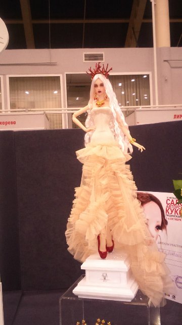 Ещё картинки с выставки... XI Международный Салон кукол на Тишинке в Москве 2015. Фото