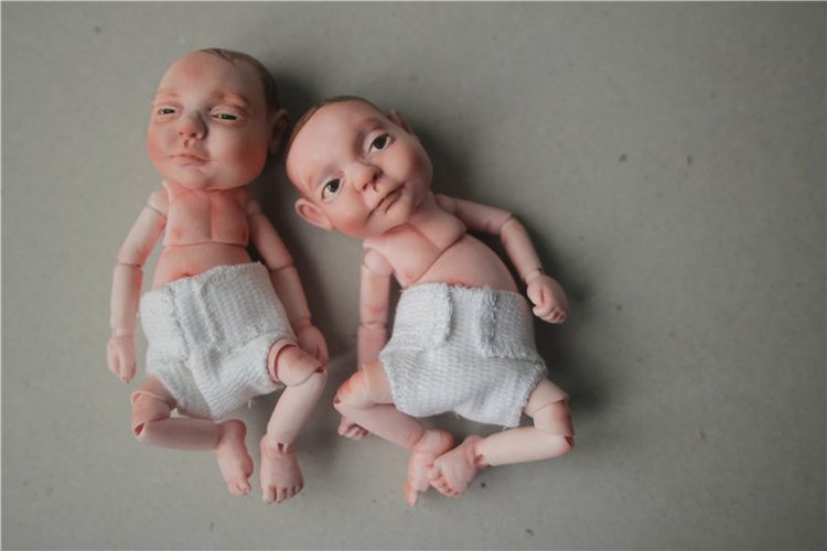 Авторские бжд мальчишки-братишки (фото 2)